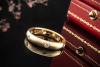 Cartier Ring Stella Bandring mit Diamanten rundum in 750er Gelbgold OVP 