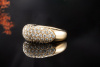 Chaumet Paris Ring Goldschmiedearbeit mit 3,31 Ct Diamanten Gelbgold 750 