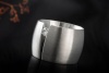 Niessing Ring Laufsteg mit 1 Diamant Brillant 0,22 Ct. in Edelstahl matt 