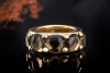 Pomellato Ring Narciso mit 5 x Rauchquarz Massiv 750er Roségold Full Set 