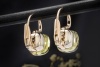 Pomellato Ohrringe Ohrstecker Nudo Classic mit Zitronenquarz 750er Gold 