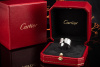 Cartier CC Ring C de Cartier mit Diamanten Brillanten 750er Weißgold OVP 