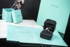 Tiffany & Co Solitär Ring Setting mit Diamant 0,95 Ct in Platin Full Set 