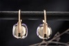 Pomellato Ohrringe Ohrstecker Nudo Classic mit Amethyst Lila in Gold 750 