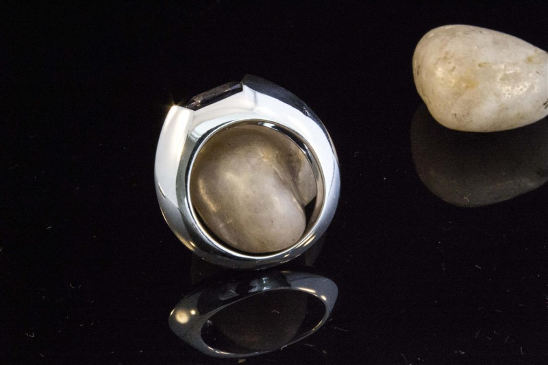 PIAGET Ring mit Iloith & Brillant MASSIV 750 Weißgold  
