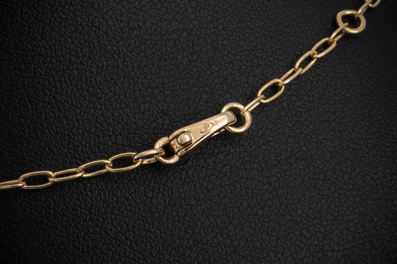 Pomellato Iconica Collier Halskette mit Diamant Anhänger in Roségold 750 