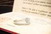 Cartier Juste un Clou Ring mit 241 Diamanten Weißgold 750 Gr 60 Full Set 